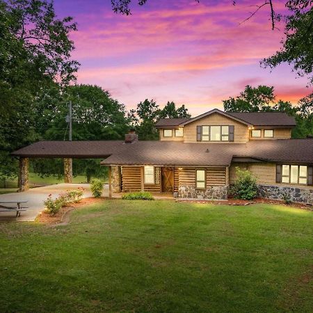 Refuge Ranch Retreat Log Cabin Lake 53+ Acres Locust Grove Exterior foto