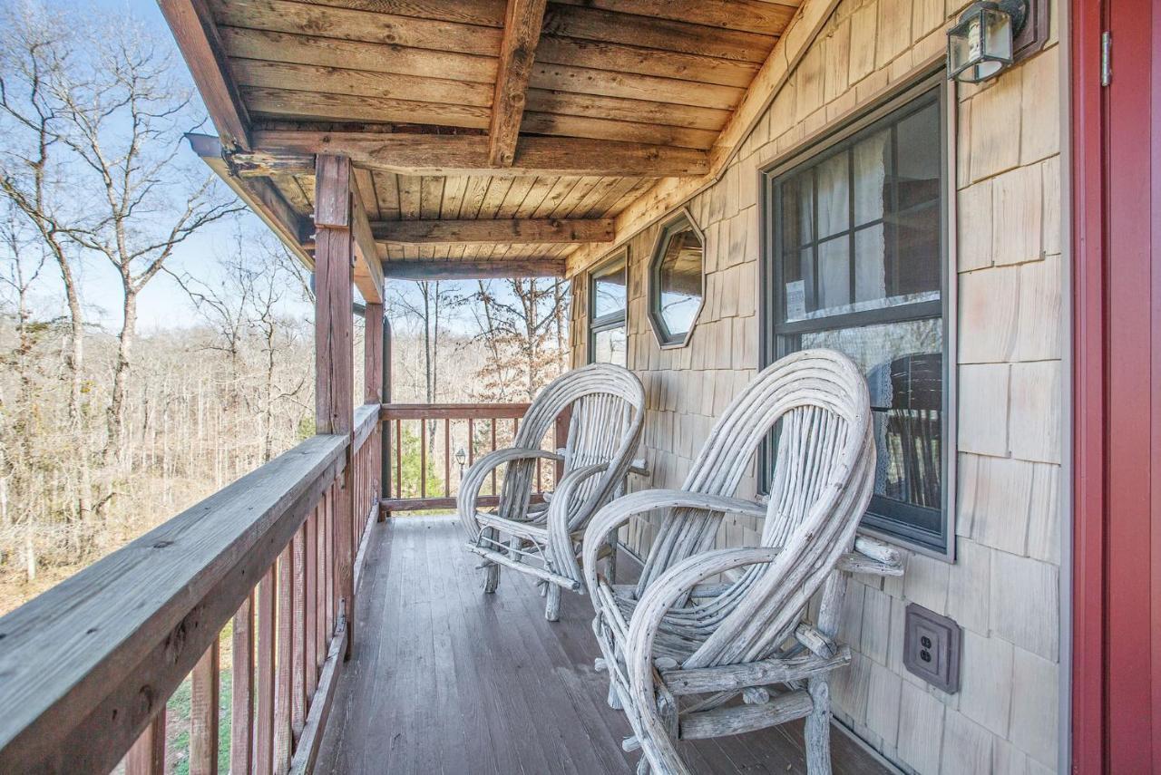 Refuge Ranch Retreat Log Cabin Lake 53+ Acres Locust Grove Exterior foto